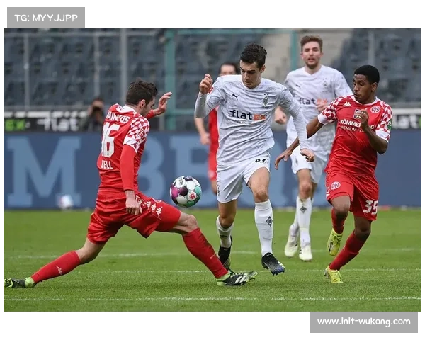 门兴控球率虽劣势，射门次数远超主队美因茨